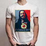 Buddy Christ Convert Obey Men'S T Shirt