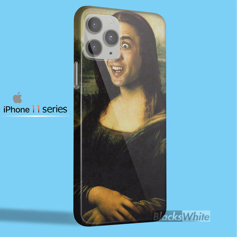 Nicolas Cage Mona Lisa TV00  iPhone 11 Case