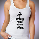 A Strong Spirit Transcends Rules Quote Women'S Tank Top