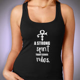 A Strong Spirit Transcends Rules Quote Women'S Tank Top
