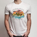 A Turtle Made It To The Water Land Men'S T Shirt