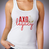 Axo Alpha Chi Omega Legacy Funny Symbol Alumna Running Hiking Gym Sport Runner Yoga Funny Thanksgiving Christmas Funny Quotes Women'S Tank Top