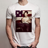 Adam Levine Maroon5 Flag Usa Men'S T Shirt