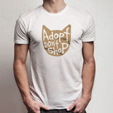 Adopt Don'T Shop Cat Lover Men'S T Shirt