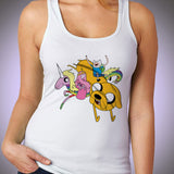 Adventure Time And Unicorn Women'S Tank Top