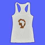 Afro T Shirt Natural Hair Women'S Tank Top Racerback