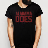 Alabama Does Men'S T Shirt