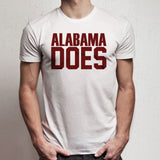 Alabama Does Men'S T Shirt