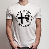 Alfa Romeo Alfisti Milano Italy Logo Men'S T Shirt