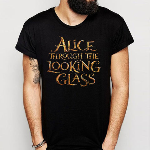 Alice Throught The Looking Gold Men'S T Shirt