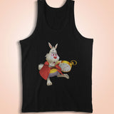 Alice In Wonderland White Rabbit Khrec Men'S Tank Top