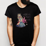 Alice In Wonderland Were All Made Here Zombie Halloween Men'S T Shirt