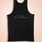 All You Need Is Love And A Donut Men'S Tank Top