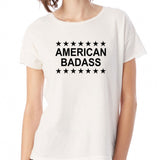 American Badas Sweatshirt Merica Usa Women'S T Shirt
