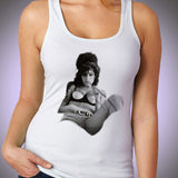 Amy Winehouse Sexy On The Bed Amy Jade Winehouse Women'S Tank Top