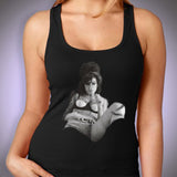 Amy Winehouse Sexy On The Bed Amy Jade Winehouse Women'S Tank Top
