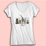 Are These The Droids Youre Lo Women'S V Neck