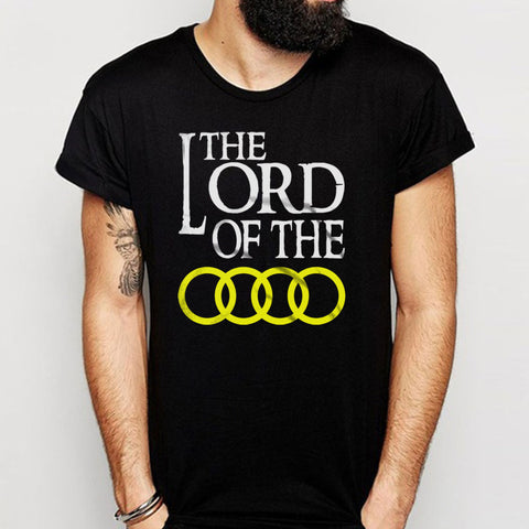 Audi Lord Of The Rings Logo Auto Moto Funny Men'S T Shirt