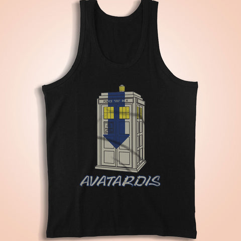 Avatar The Last Airbender Inspired Avatardis Doctor Who Men'S Tank Top