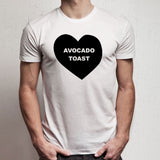 Avocado Toast Heart Men'S T Shirt