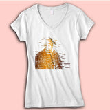 Awesome Hodor Typographic Women'S V Neck