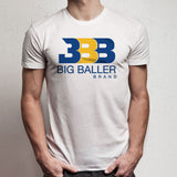 Bbb Royal And Gold Print Los Angeles Showtime Lake Show Men'S T Shirt