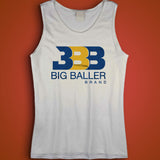 Bbb Royal And Gold Print Los Angeles Showtime Lake Show Men'S Tank Top