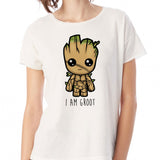Baby Groot Galaxy Guardian Women'S T Shirt