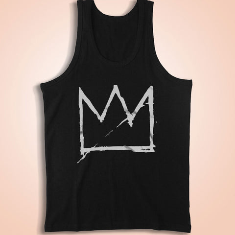 Basquiat Crown Logo Men'S Tank Top
