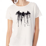 Batman Grafity Logo Women'S T Shirt