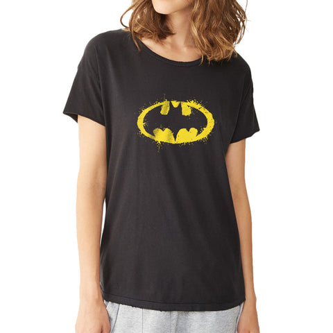 Batman Vintage Logo Women'S T Shirt