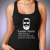 Bearded Funcle Funny Women'S Tank Top