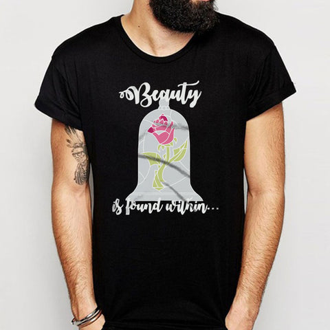 Beauty And The Beast Rose Men'S T Shirt