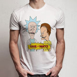 Beavis And Butthead Parody Rick And Morty Men'S T Shirt