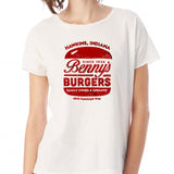 Benny'S Burgers Stranger Things Women'S T Shirt