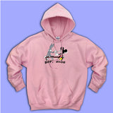 Best Buds Mickey Mouse Bugs Bunny Smoking Blunt Women'S Hoodie