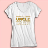 Best Uncle In The Galaxy Women'S V Neck
