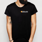 Bitcoin Simple Logo Men'S T Shirt