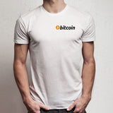 Bitcoin Simple Logo Men'S T Shirt