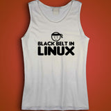 Black Belt In Linux Men'S Tank Top