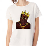 Black Panther King Biggie S Women'S T Shirt