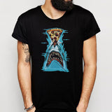 Brand New Full Color Pizza Shark Men'S T Shirt