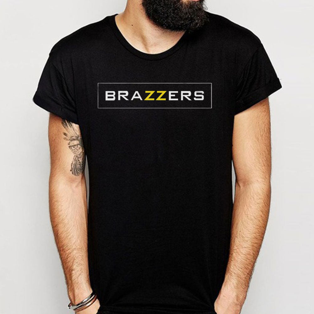 Bedrift personlighed Continental Brazzers Movie Logo Men'S T Shirt – BlacksWhite
