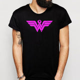 Breast Cancer Ribbon Wings Wonder Men'S T Shirt
