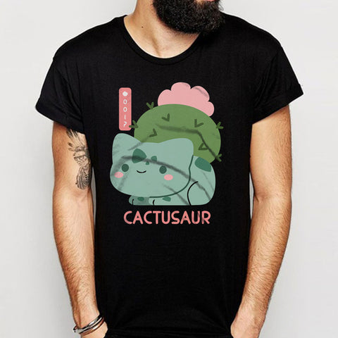 Bulbasaur Cactusaur Pokemon Funny Men'S T Shirt