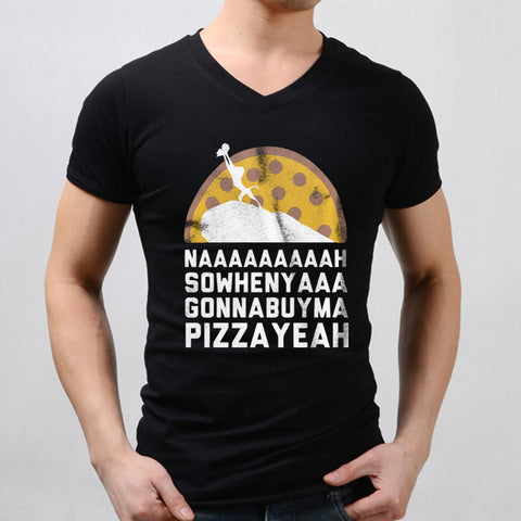 Buy Me Pizza King Men'S V Neck