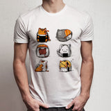 Cat Kitty Kittensushi Men'S T Shirt