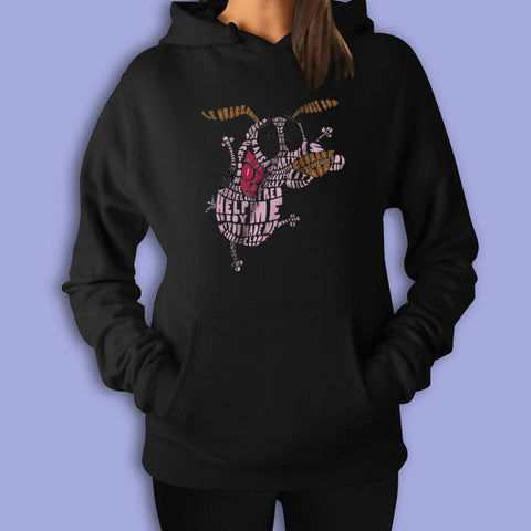 Courage The Cowardly Dog Quote Women'S Hoodie
