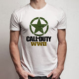 Call Of Duty Wwii Cod Ww2 Svg Logo Men'S T Shirt