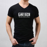 Camiseta Gretsch Guitars Men'S V Neck